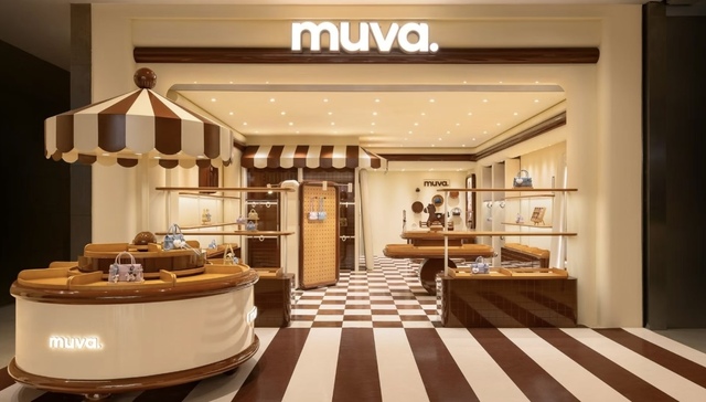 Inside the MUVA storefront